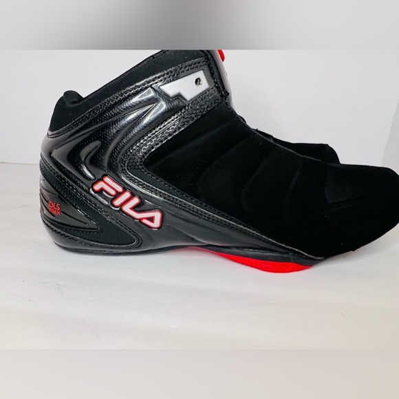 Fila Shoes Fila Mens Basketball Sneakers Shoes Dls Foam Black Red